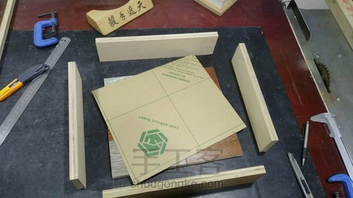 【木艺家居】创意钟表 木板方形篇 第8步