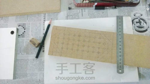 【木艺文具】蜡笔收纳盒制作 第4步