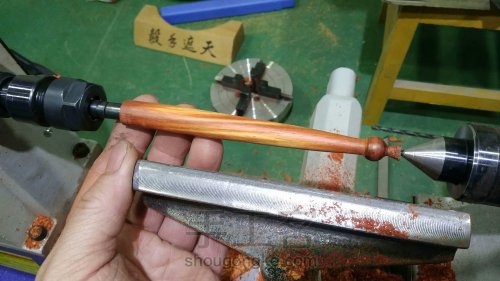 【木艺文具】红木杆圆珠笔 第12步