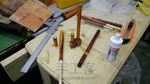 【木艺文具】红木杆圆珠笔 第28步