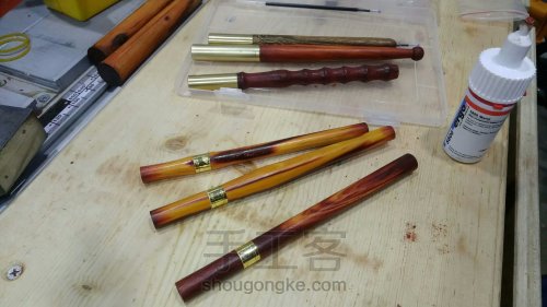 【木艺文具】红木杆圆珠笔 第26步