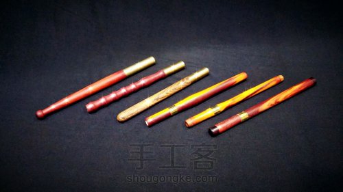 【木艺文具】红木杆圆珠笔 第34步