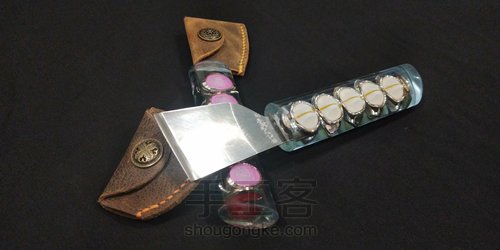 【自制工具】皮艺裁皮刀 第43步