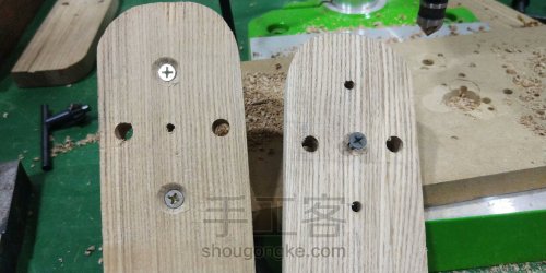 【木艺家居】木地板制作 托盘衣钩 第12步