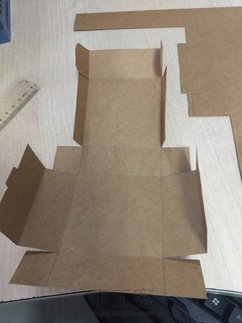 复古手工纸盒 第4步