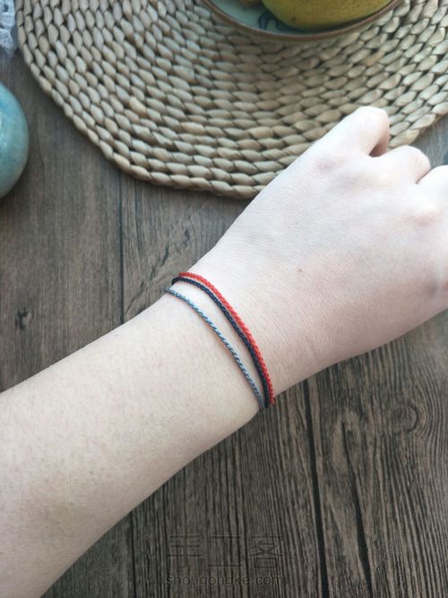 超级简单的三层手绳 第14步