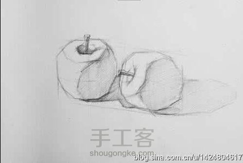 素描起稿与素材 第4步