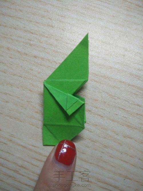 漂亮蝴蝶折纸教程 第21步