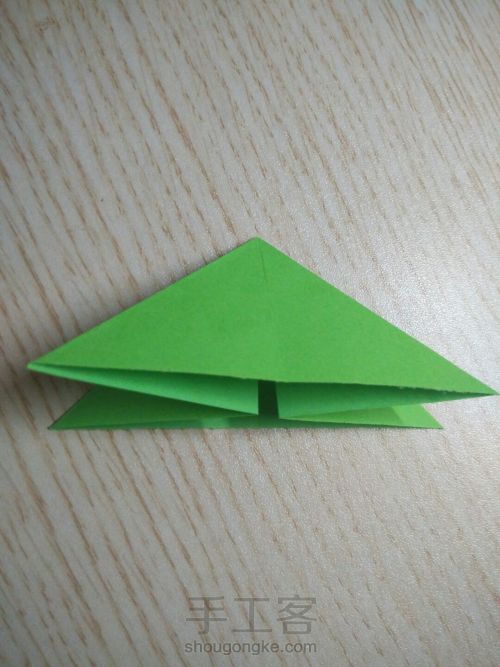 漂亮蝴蝶折纸教程 第5步