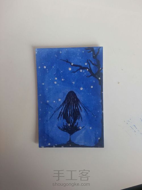 夜色书签 第7步