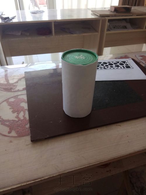 剪纸灯罩 第3步