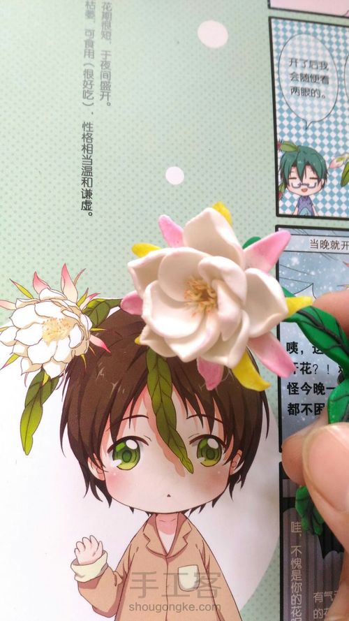 嗯，真的很丑，一颗绝望昙花的诞生过程 第6步