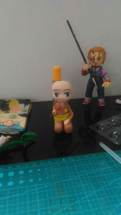 嗯,真的很丑,一颗绝望昙花的诞生过程 第8步