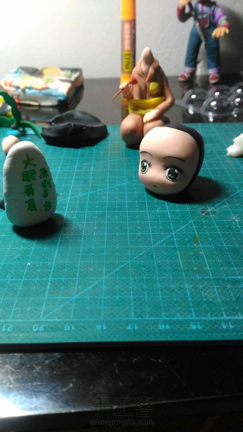 嗯,真的很丑,一颗绝望昙花的诞生过程 第9步