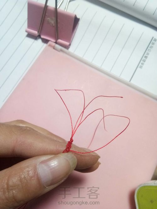 精细珠链戒指 第11步