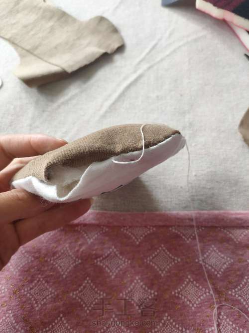 亲手给宝宝做双棉鞋吧 第13步