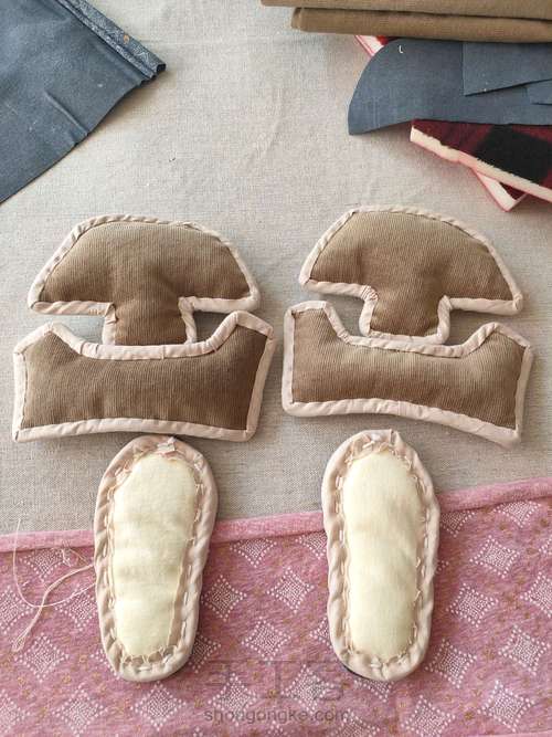 亲手给宝宝做双棉鞋吧 第20步