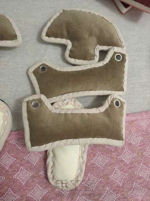 亲手给宝宝做双棉鞋吧 第21步