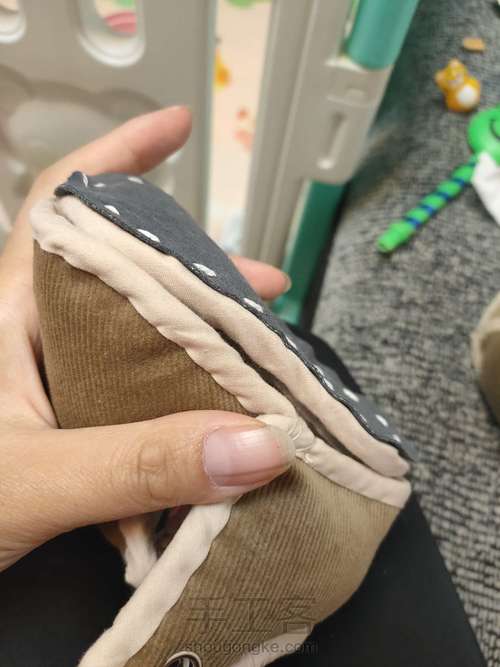 亲手给宝宝做双棉鞋吧 第22步