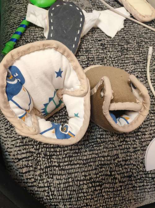 亲手给宝宝做双棉鞋吧 第23步