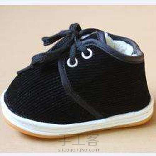 亲手给宝宝做双棉鞋吧 第28步