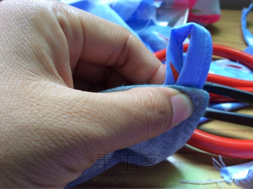 宝宝肚兜 第12步