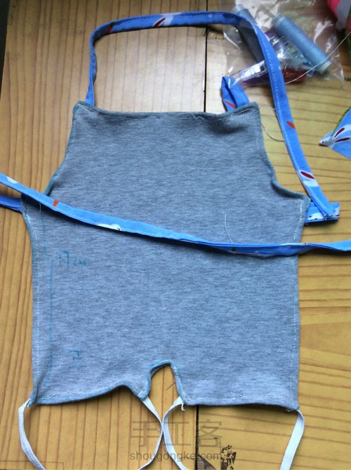 宝宝肚兜 第16步