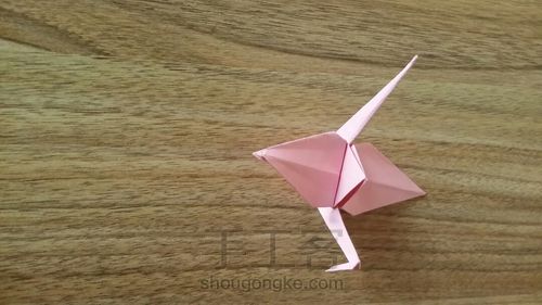 漂亮的千纸鹤1 第11步
