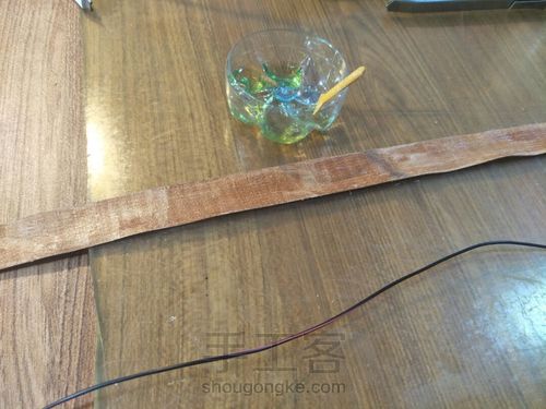 皮雕双肩背包制作过程 第14步