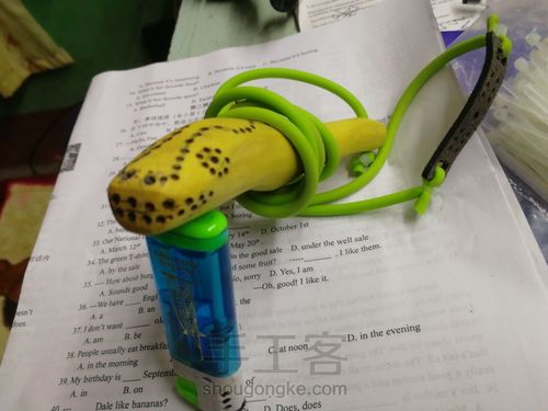 开年手作:高山实木弹弓 第29步