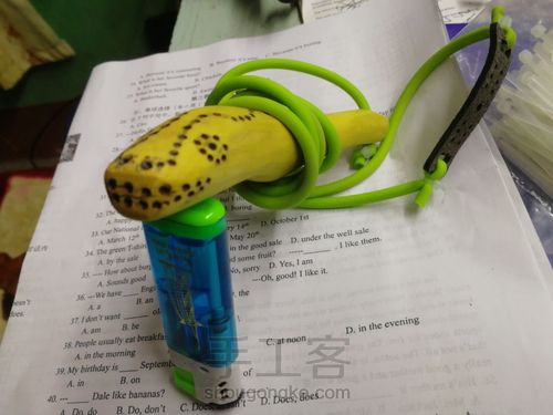 开年手作:高山实木弹弓 第30步