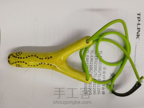 开年手作:高山实木弹弓 第43步