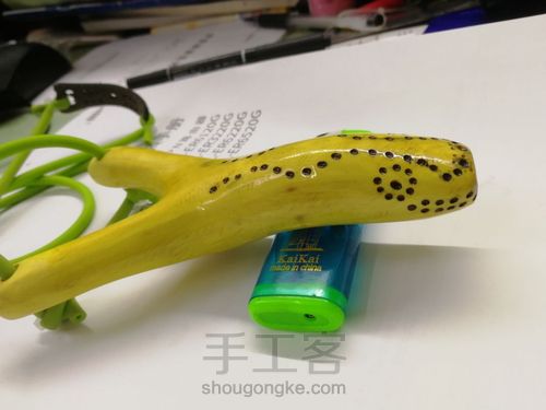 开年手作:高山实木弹弓 第56步