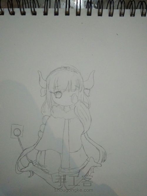 妹抖龙之可爱的康娜酱 第2步