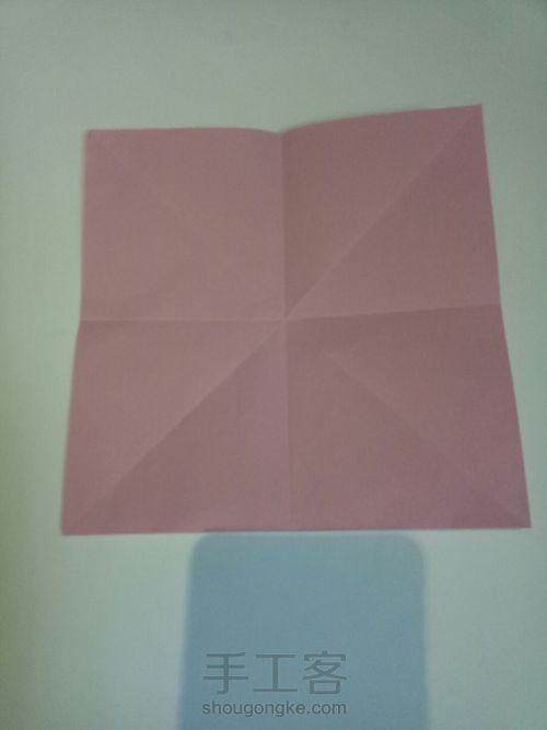 浅浅方方小盒纸～ 第1步