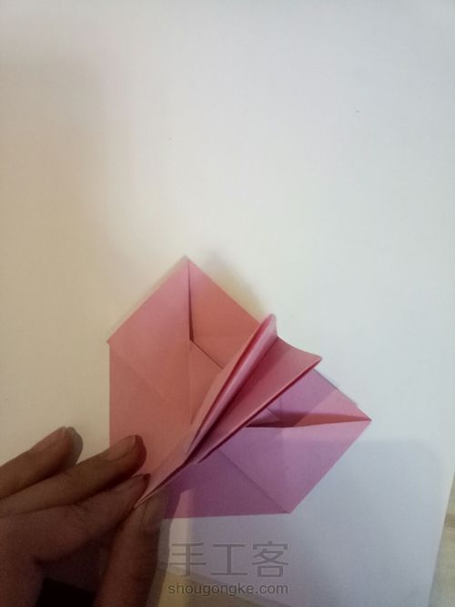 浅浅方方小盒纸～ 第11步