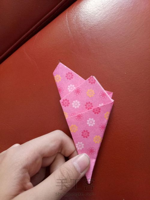 教你裁个五边形 第13步