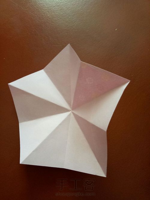 教你裁个五边形 第16步