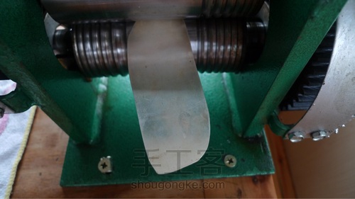 手作纯银兰花 第2步