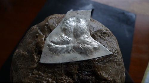 手作纯银兰花 第4步