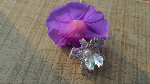 手作纯银兰花 第8步