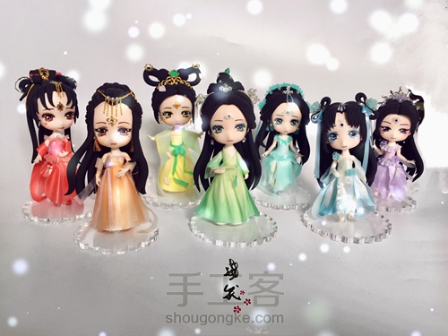 【浅笑原创·七仙女系列第二弹】橙色小仙女教程 第1步