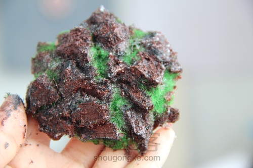 【触之谷】超轻粘土石台底座的做法 第1步