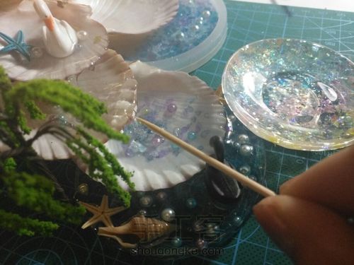 滴胶流水 第7步