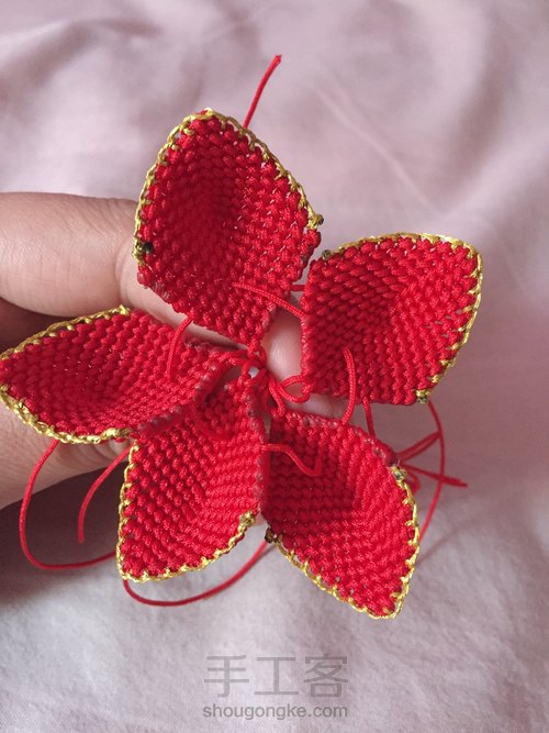 莲花花瓣组合 第7步