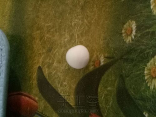 娃娃家具制作(盘子) 第1步