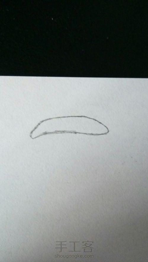 教你如何画寿司 1 第1步