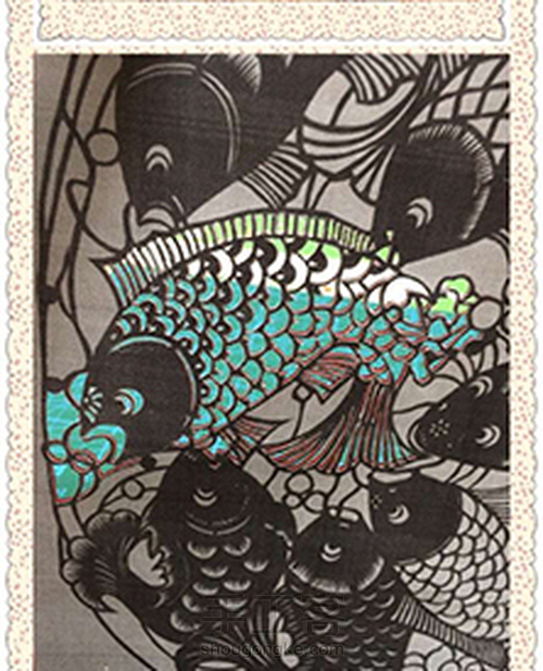 剪纸《年年有鱼》! 第11步