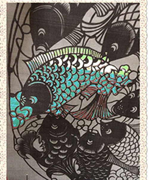 剪纸《年年有鱼》! 第12步