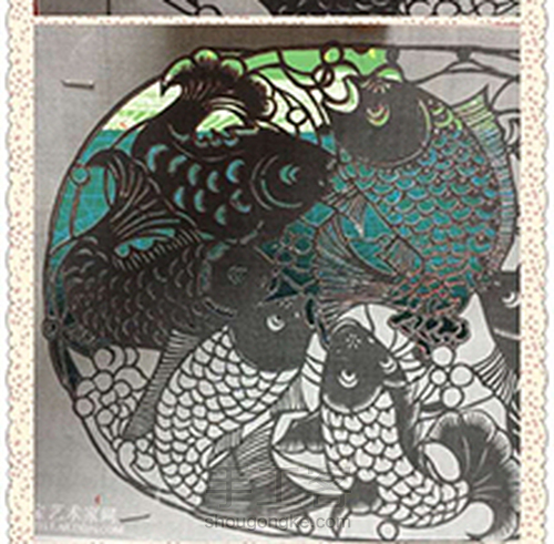 剪纸《年年有鱼》! 第13步